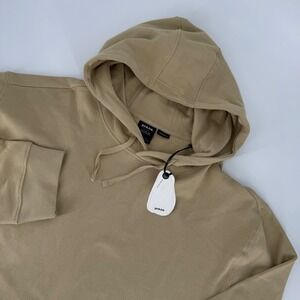 prAna North County Hoodie Men's XXL Cliffside Tan Standard Fit NWT